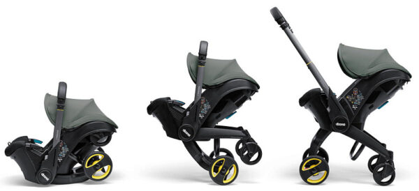 Autokreslini.lv | I I-Size autokrēsliņš/ratiņi bērniem 40-85cm krāsa Slate Grey bilde #23