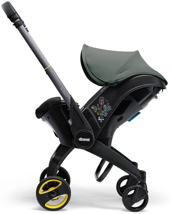 Autokreslini.lv | I I-Size autokrēsliņš/ratiņi bērniem 40-85cm krāsa Slate Grey bilde #19