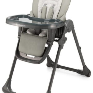 Kinderkraft Tummie barošanas krēsliņš 2in1 krāsa Grey