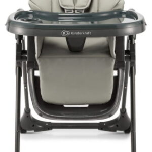 Kinderkraft Tummie barošanas krēsliņš 2in1 krāsa Grey