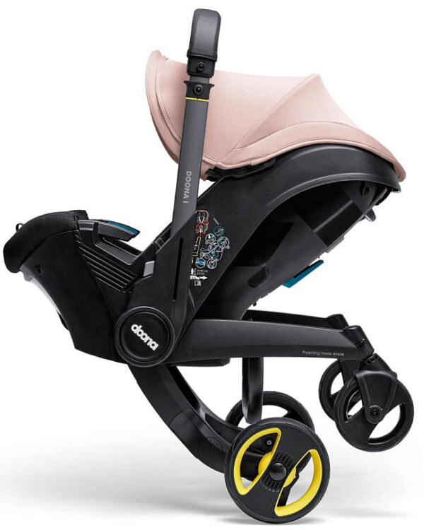 Autokreslini.lv | I I-Size autokrēsliņš/ratiņi bērniem 40-85cm krāsa Blush Pink bilde #7