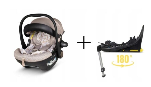 Autokreslini.lv | Acorn 2 I-Size autokrēsliņš mazuļiem 40-87cm krāsa Whisper ar Isofix bāzi bilde #7