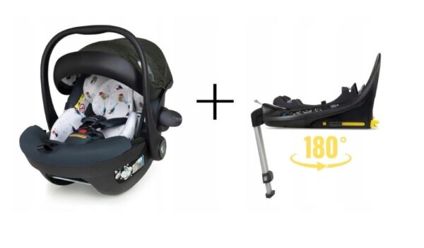 Autokreslini.lv | Acorn 2 I-Size autokrēsliņš mazuļiem 40-87cm krāsa Bureau ar Isofix bāzi bilde #7