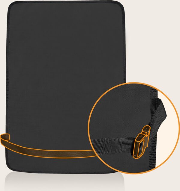 Autokreslini.lv | Seat Organizer krēsla aizsargs ar mantu un planšetes kabatām krāsa Grey bilde #11