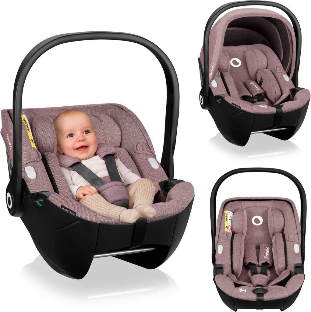Lionelo Moxie i-Size autokrēsliņš 40-87cm krāsa Pink