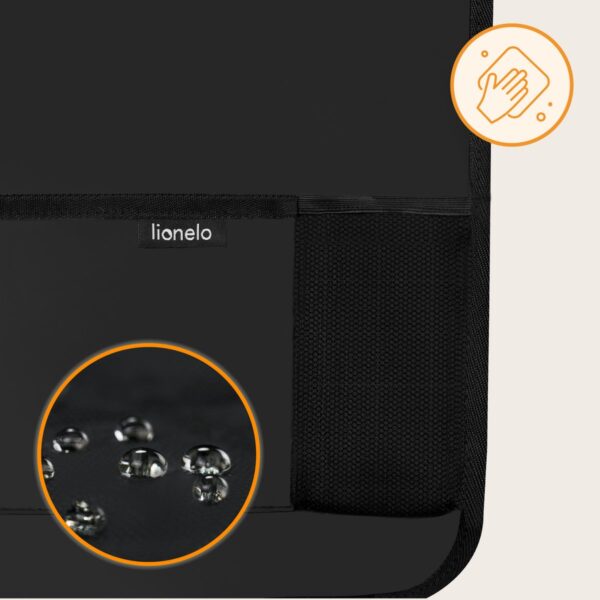Autokreslini.lv | Seat Organizer krēsla aizsargs ar mantu un planšetes kabatām krāsa Black bilde #11