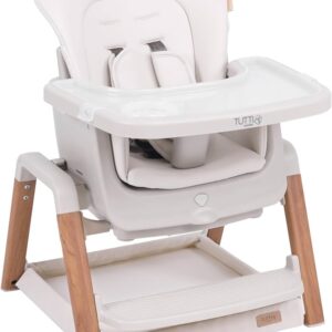 Tutti Bambini NOVA bērnu barošanas krēsls 7in1 krāsa Ecru/Scandinavian Walnut