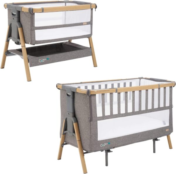 Autokreslini.lv | Cozee XL gultiņa krāsa Oak/Charcoal bilde #1