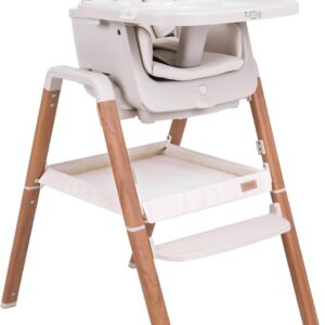 Tutti Bambini NOVA bērnu barošanas krēsls 7in1 krāsa Ecru/Scandinavian Walnut