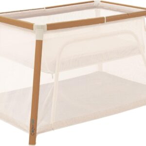 Tutti Bambini Cozee Go ceļojumu gultiņa krāsa Scandinavian Walnut/Ecru