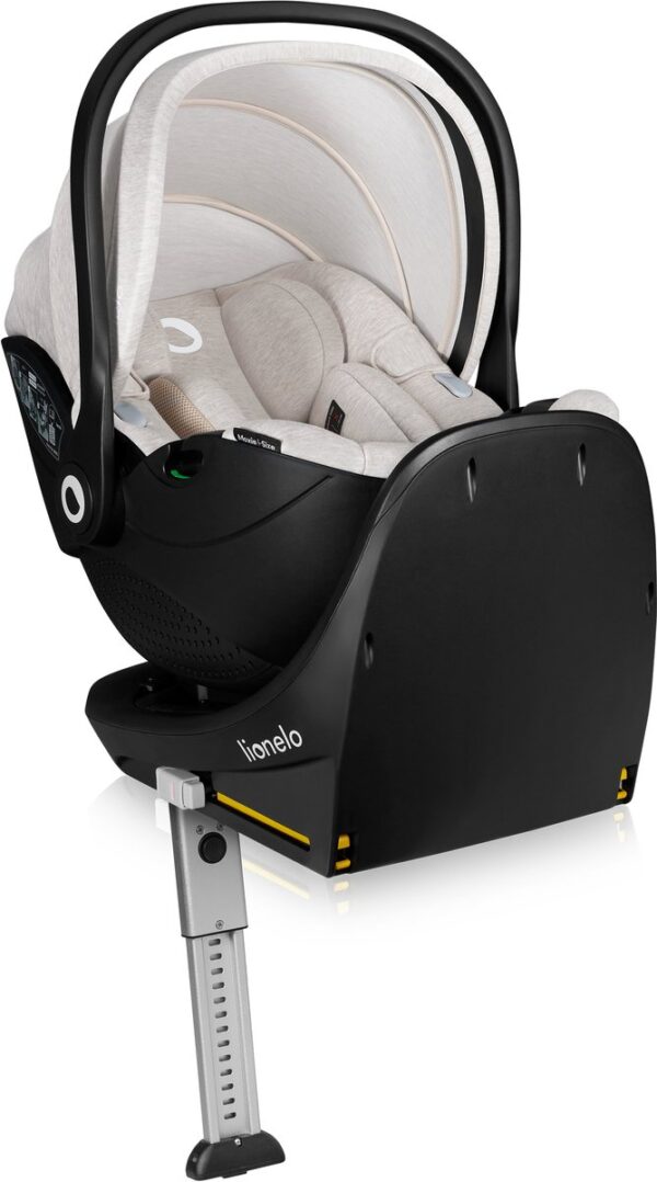 Autokreslini.lv | Moxie i-Size autokrēsliņš 40-87cm krāsa Beige Sand + rotējoša Isofix bāze bilde #5