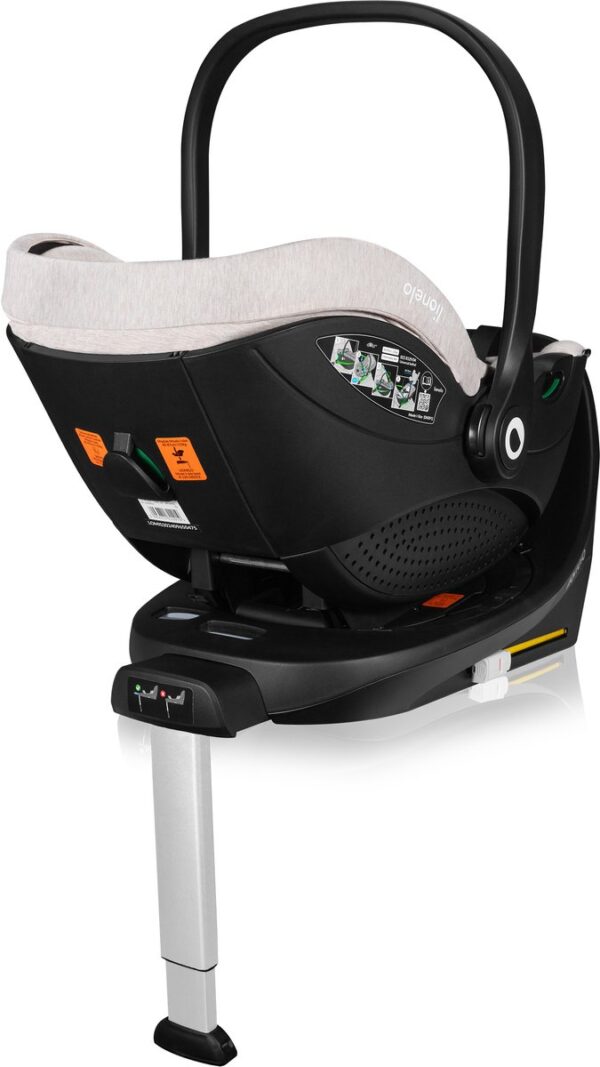 Autokreslini.lv | Moxie i-Size autokrēsliņš 40-87cm krāsa Beige Sand + rotējoša Isofix bāze bilde #13
