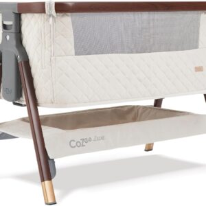 Tutti Bambini Cozee Luxe mazuļu gultiņa krāsa Walnut/Cream