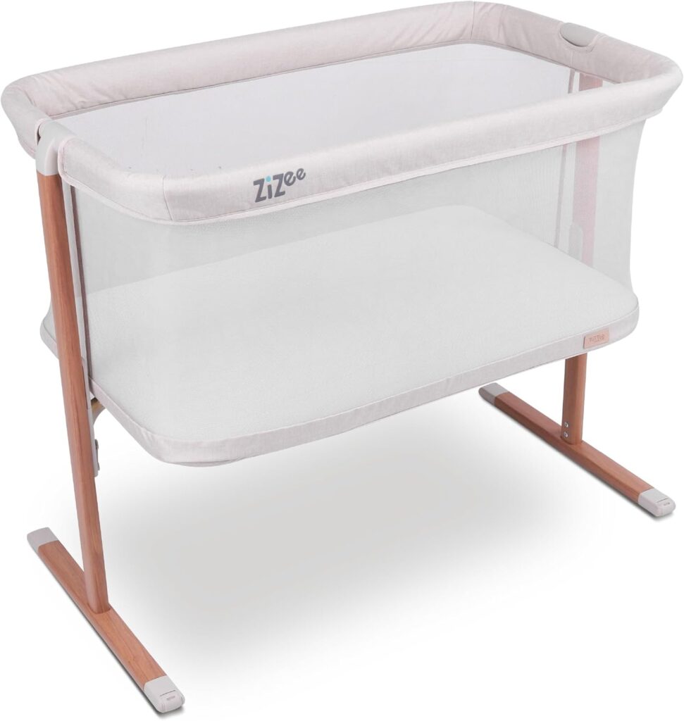 Tutti Bambini ZiZee gultiņa krāsa Scandinavian Walnut / Ecru