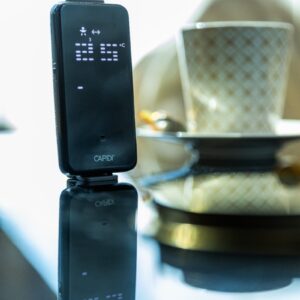 Capidi Premium Baby Alarm mazuļu rācija krāsa Black/ Grey case