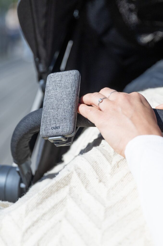 Capidi Premium Baby Alarm mazuļu rācija krāsa Black/ Grey case