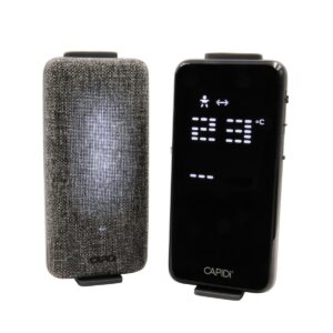 Capidi Premium Baby Alarm mazuļu rācija krāsa Black/ Grey case