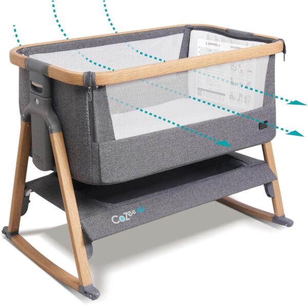 Autokreslini.lv | CoZee Air gultiņa krāsa Oak and Charcoal bilde #1