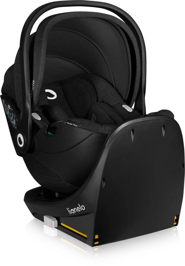 Autokreslini.lv | Moxie i-Size autokrēsliņš 40-87cm krāsa Black Carbon + rotējoša Isofix bāze bilde #3