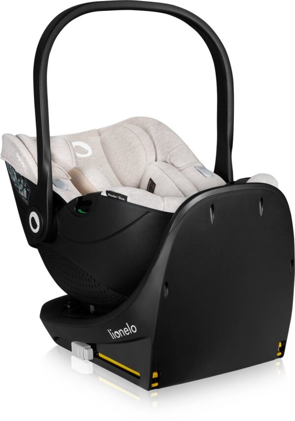 Autokreslini.lv | Moxie i-Size autokrēsliņš 40-87cm krāsa Beige Sand + rotējoša Isofix bāze bilde #7