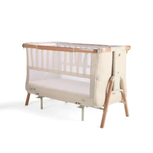 Tutti Bambini Cozee XL bērnu gultiņa krāsa Scandinavian Walnut-Ecru