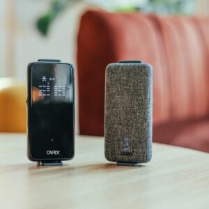 Capidi Premium Baby Alarm mazuļu rācija krāsa Black/ Grey case