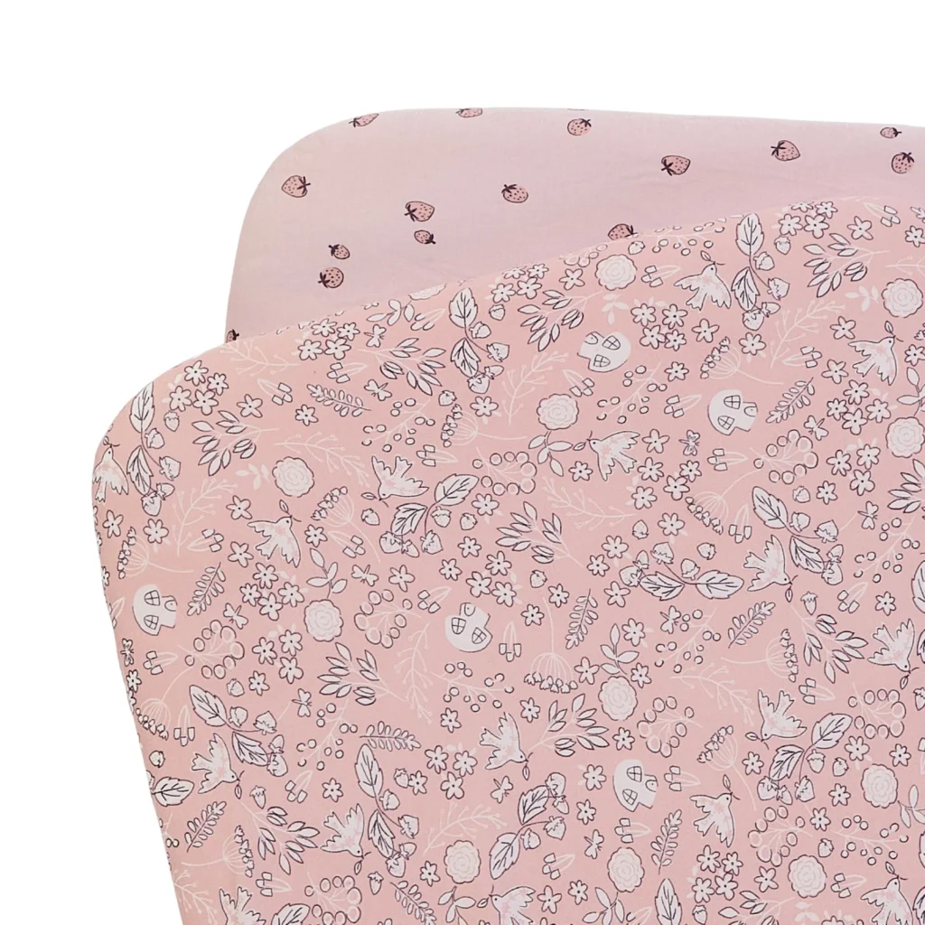 Tutti Bambini CoZee kokvilnas palagi ar gumiju 2 gab. krāsa Tiny Tails