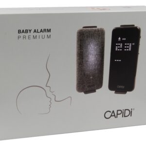 Capidi Premium Baby Alarm mazuļu rācija krāsa Black/ Grey case