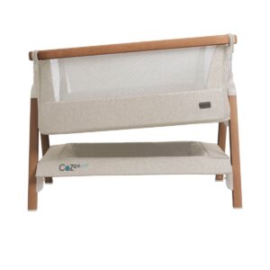 Tutti Bambini CoZee Air mazuļu gultiņa krāsa Scandinavian Walnut/Ecru