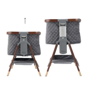 Tutti Bambini Cozee Luxe mazuļu gultiņa krāsa Walnut/Slate