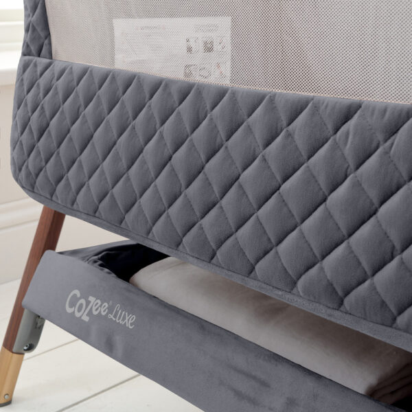 Autokreslini.lv | Cozee Luxe gultiņa krāsa Walnut/Slate bilde #13