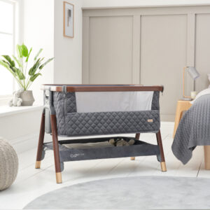 Tutti Bambini Cozee Luxe mazuļu gultiņa krāsa Walnut/Slate