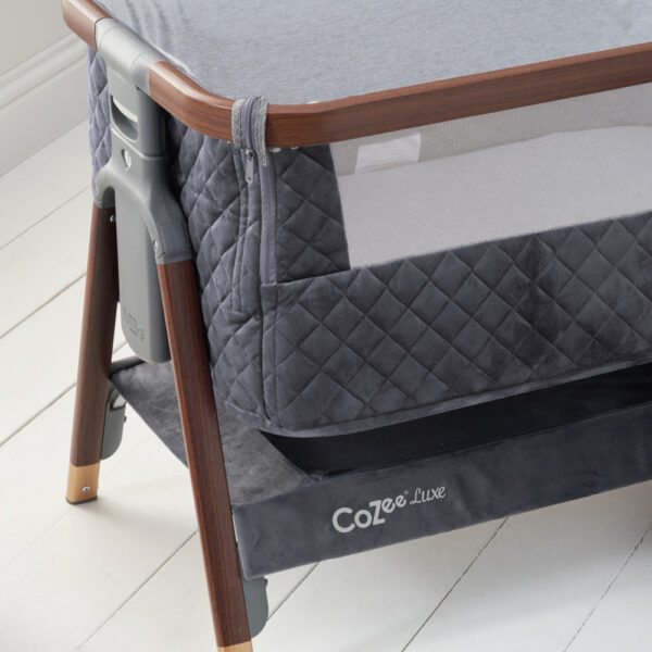 Autokreslini.lv | Cozee Luxe gultiņa krāsa Walnut/Slate bilde #15