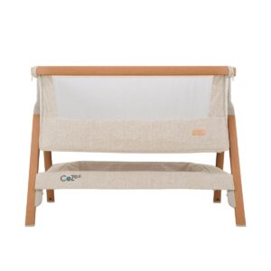 Tutti Bambini CoZee BEDSIDE mazuļu gultiņa krāsa WALNUT/ECRU