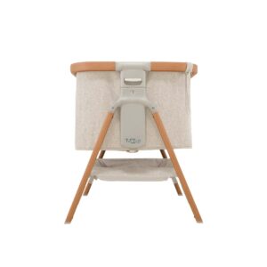 Tutti Bambini CoZee BEDSIDE mazuļu gultiņa krāsa WALNUT/ECRU