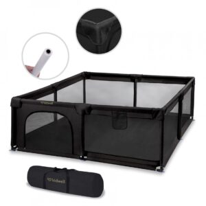 Kidwell FANKO XXL rotaļu manēža 202x182cm krāsa Black