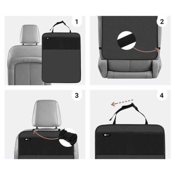 Autokreslini.lv | Car Seat Kick Mat automašīnas krēsla aizsargs bilde #7