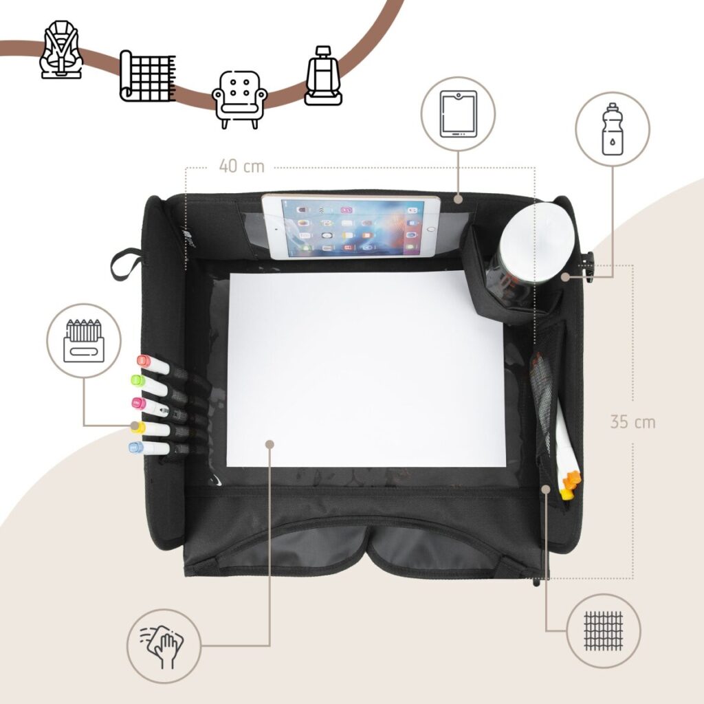 Sipo Car Seat Travel Tray bērnu galdiņš automašīnā