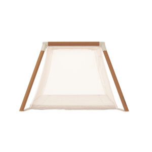 Tutti Bambini Cozee Go ceļojumu gultiņa krāsa Scandinavian Walnut/Ecru
