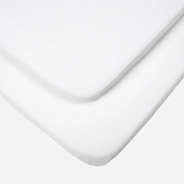 Autokreslini.lv | CoZee Essentials bērnu gultiņas palagi ar gumiju 2 gab. krāsa White bilde #3