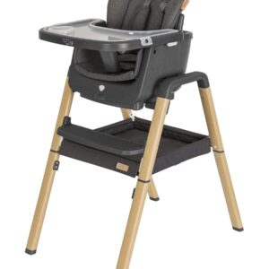Tutti Bambini NOVA bērnu barošanas krēsls 7in1 krāsa Grey/Oak