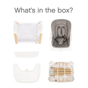 Tutti Bambini NOVA bērnu barošanas krēsls 7in1 krāsa White/Oak