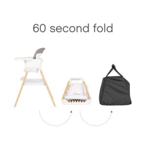 Tutti Bambini NOVA bērnu barošanas krēsls 7in1 krāsa White/Oak