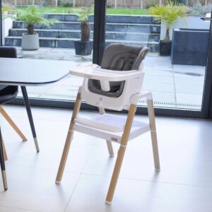 Tutti Bambini NOVA bērnu barošanas krēsls 7in1 krāsa White/Oak