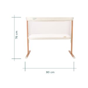 Tutti Bambini ZiZee gultiņa krāsa Scandinavian Walnut / Ecru