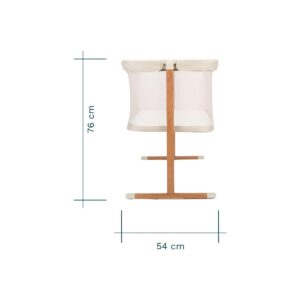 Tutti Bambini ZiZee gultiņa krāsa Scandinavian Walnut / Ecru