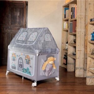 CAM TRAVEL COT PLAYHOUSE ceļojumu gultiņa, rotaļu manēža