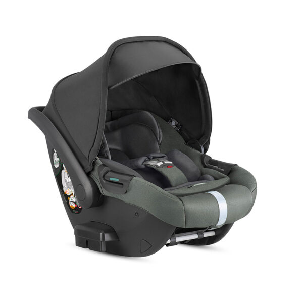 Autokreslini.lv | Darwin Infant 40-75cm Recline autokrēsliņš mazuļiem ar regulējamu slīpumu krāsa Taiga Green bilde #1