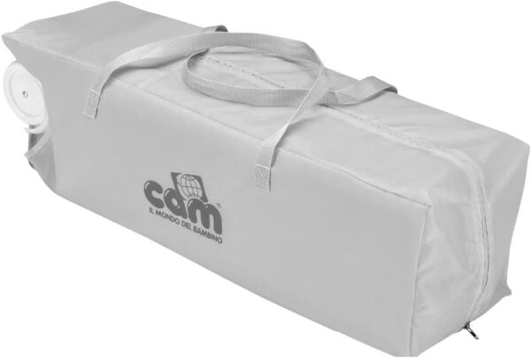 Autokreslini.lv | TRAVEL COT PLAYHOUSE ceļojumu gultiņa, rotaļu manēža krāsa Grey (2 līmeņi) bilde #11