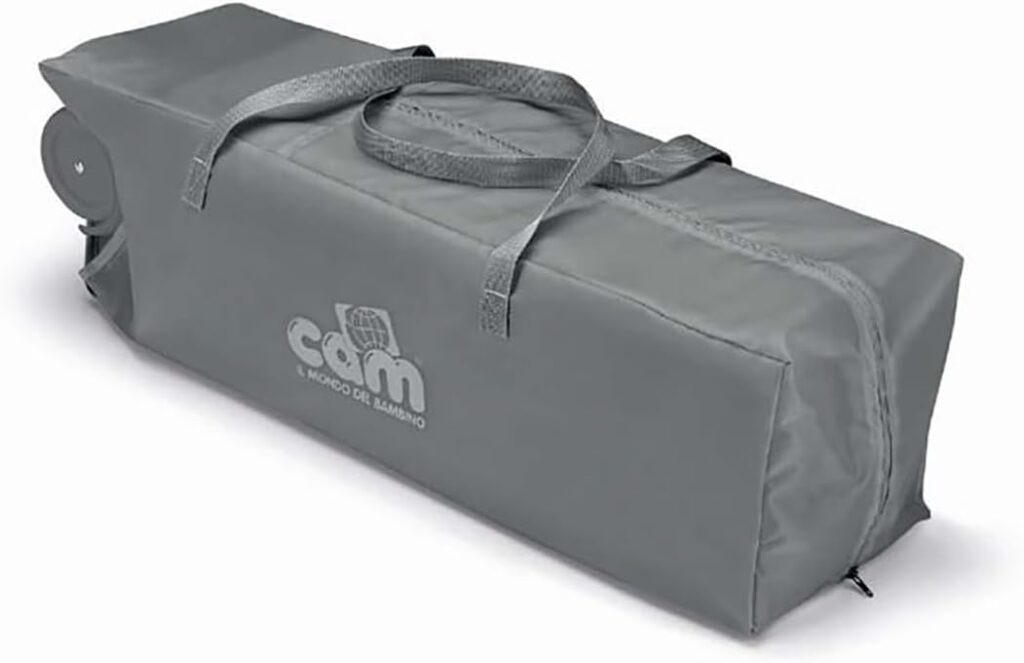 CAM Pisolino ceļojumu gultiņa bērniem krāsa 265 Grey (2 līmeņi)